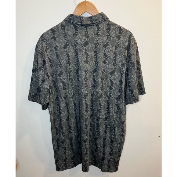 NWT Tommy Bahama Men's Gray Pinapple Golf polo Size 2XL/TTG Countryclub‎ - Picture 3 of 6
